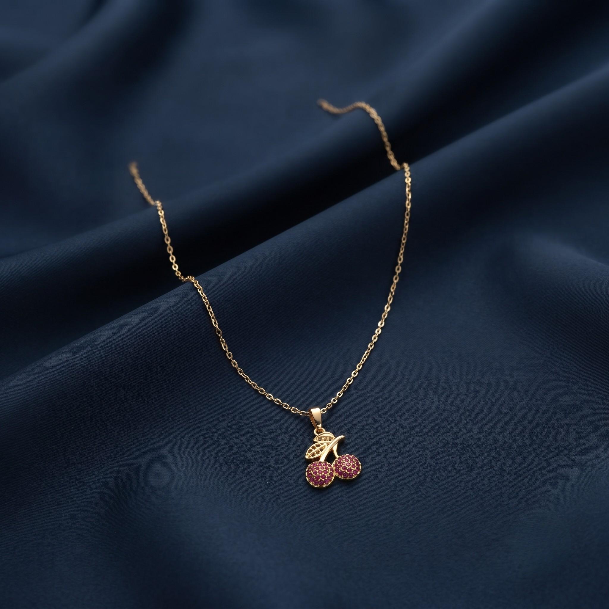 18K Gold Plated Necklace Luxury Pendant Necklace for Women