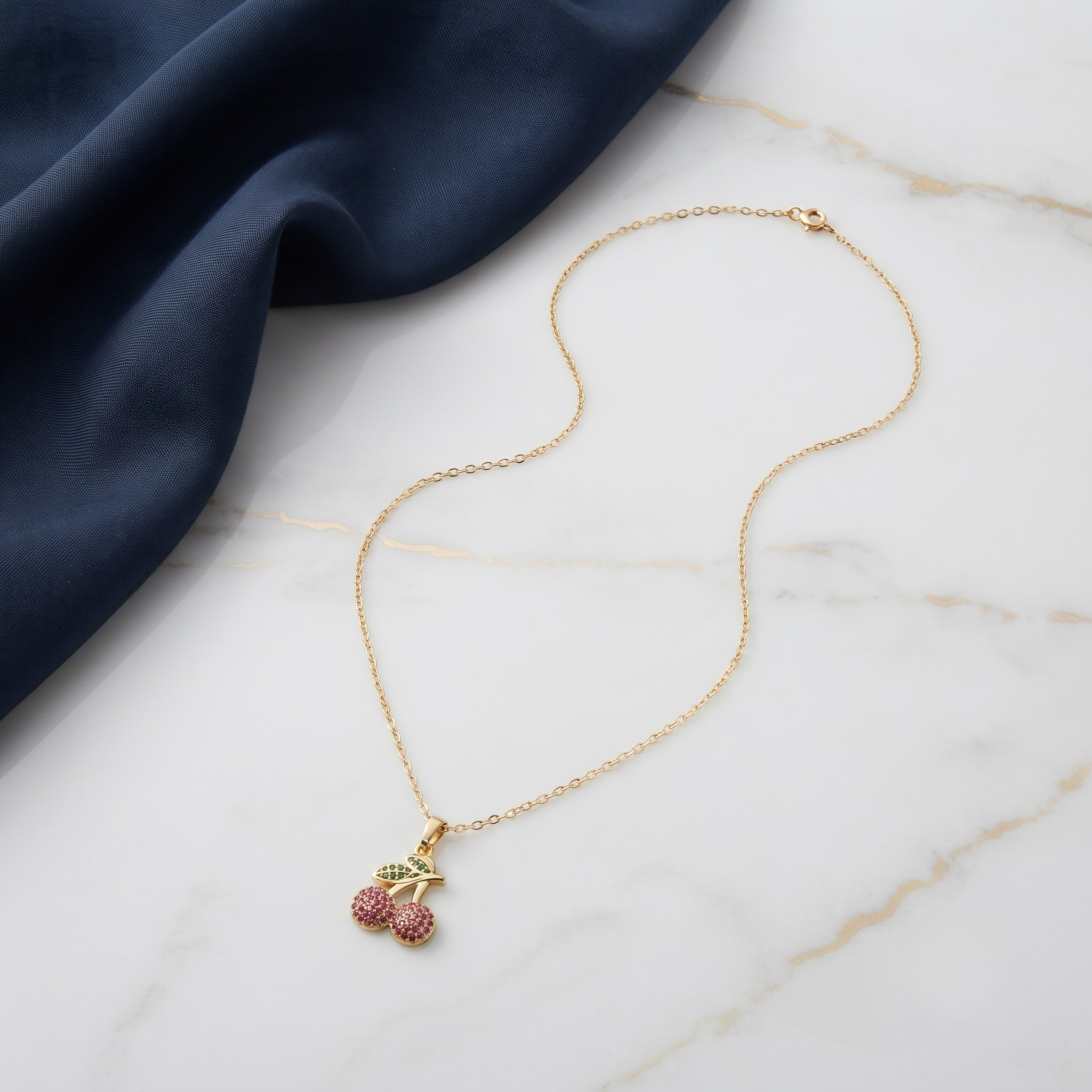 18K Gold Plated Necklace Luxury Pendant Necklace for Women