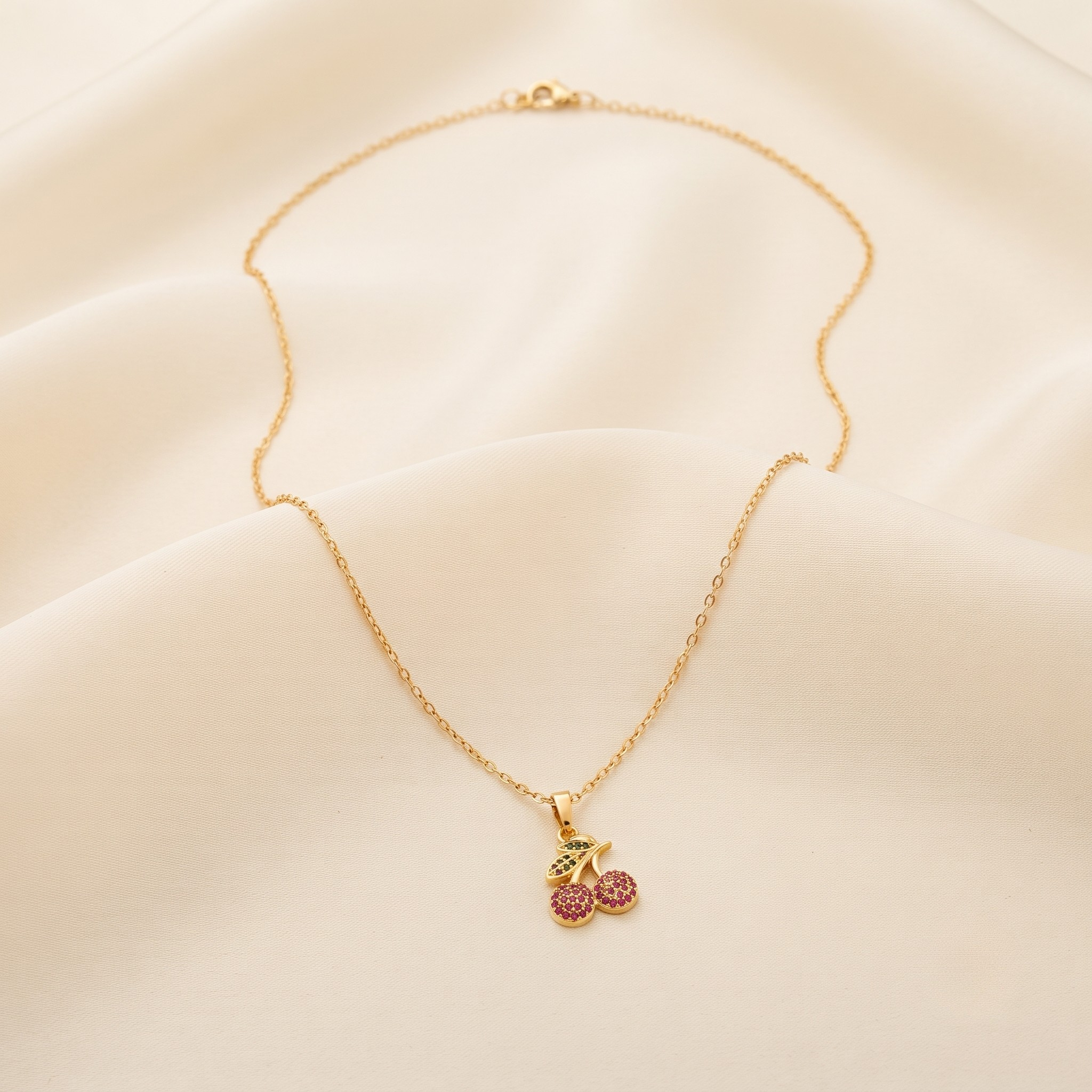 18K Gold Plated Necklace Luxury Pendant Necklace for Women