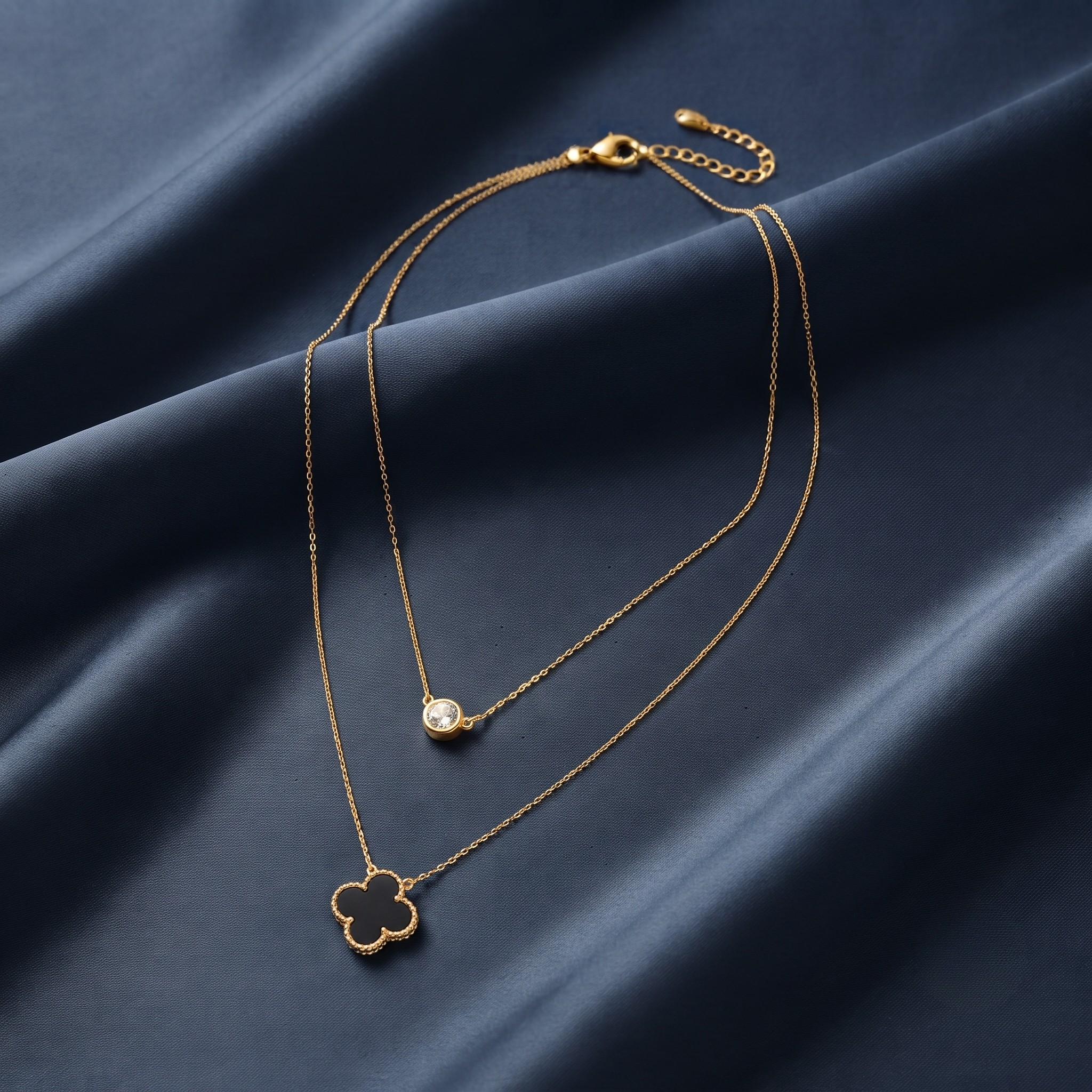 18K Gold Plated Necklace Luxury Pendant Necklace for Women