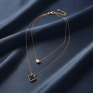 18K Gold Plated Necklace Luxury Pendant Necklace for Women
