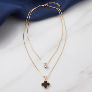 18K Gold Plated Necklace Luxury Pendant Necklace for Women