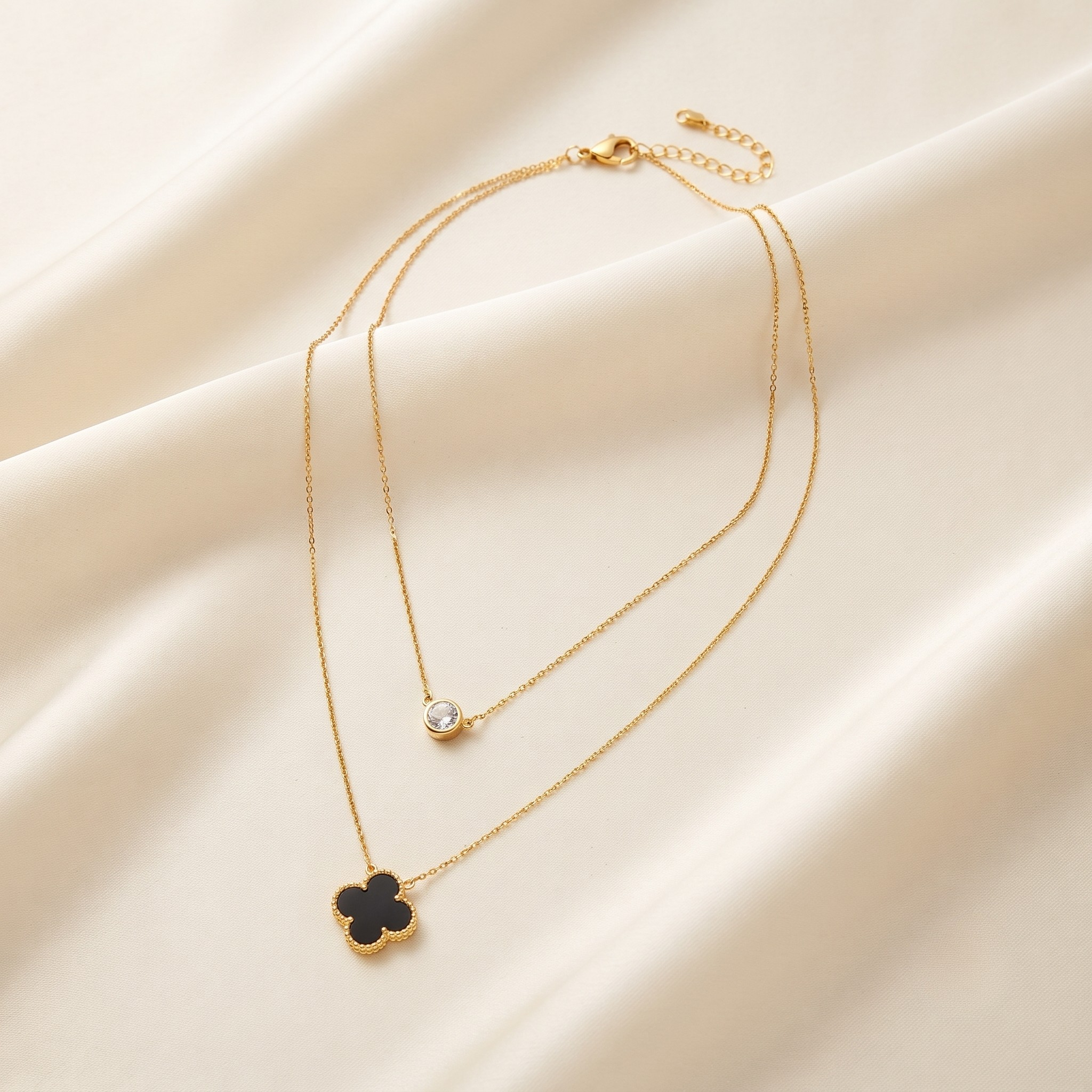 18K Gold Plated Necklace Luxury Pendant Necklace for Women
