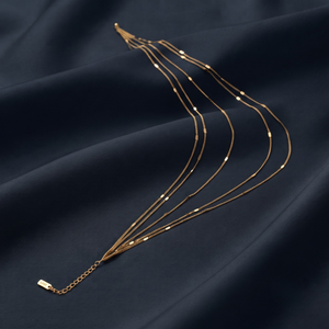 18K Gold Plated Necklace Luxury Pendant Necklace for Women