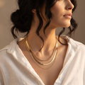 18K Gold Plated Necklace Luxury Pendant Necklace for Women
