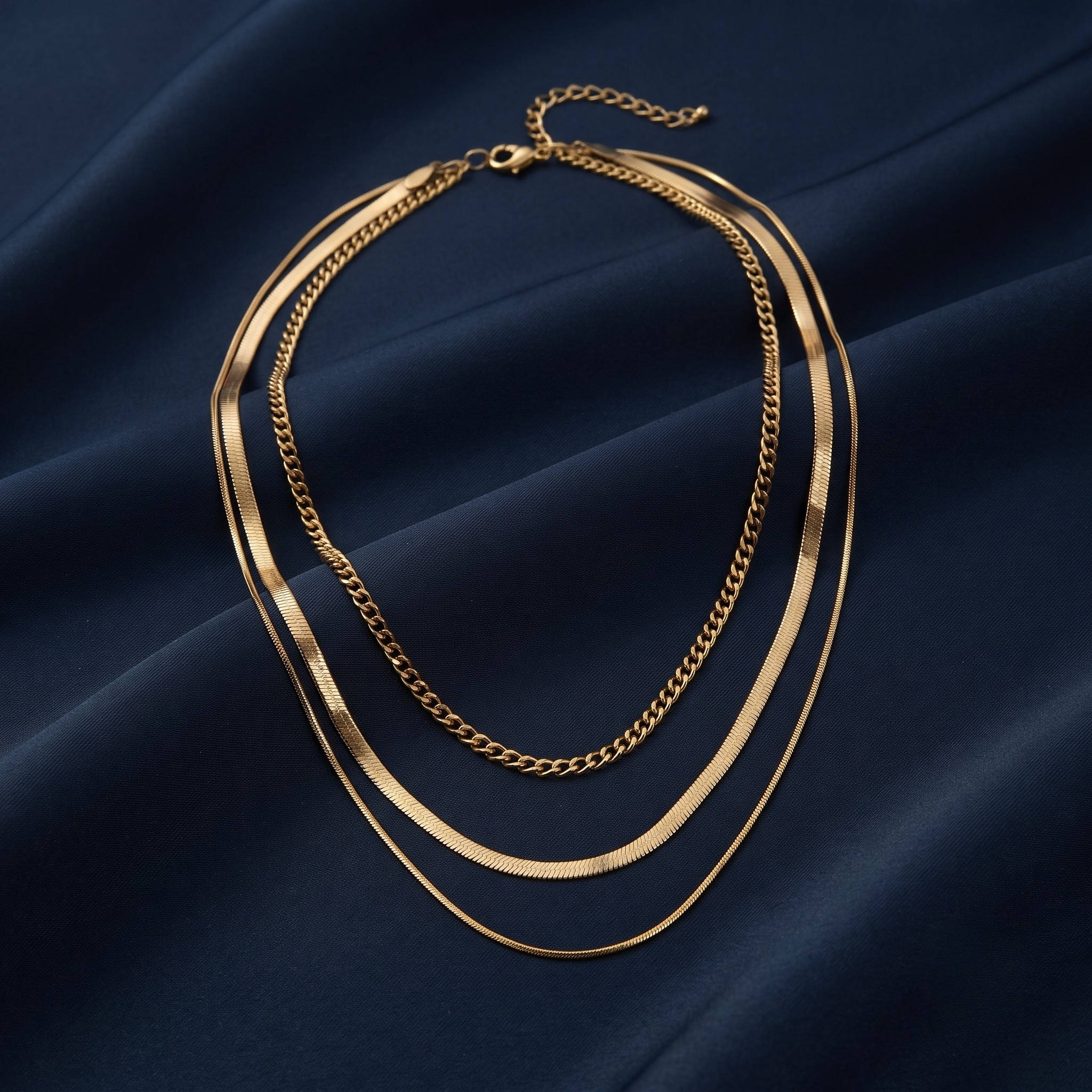 18K Gold Plated Necklace Luxury Pendant Necklace for Women