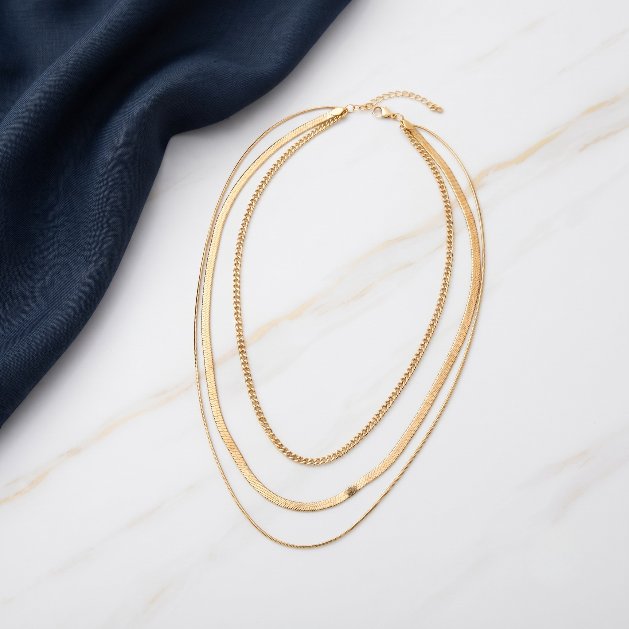 18K Gold Plated Necklace Luxury Pendant Necklace for Women