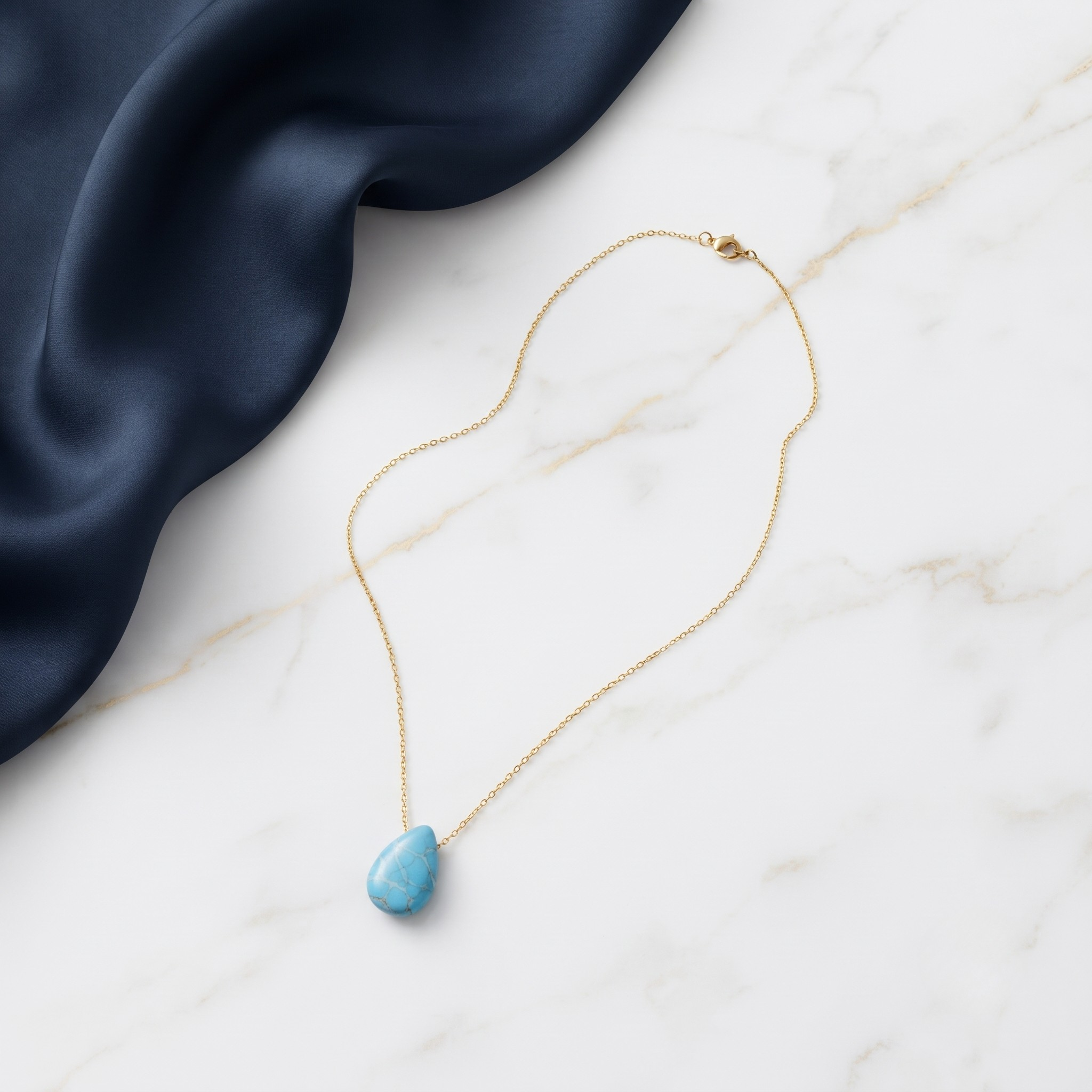 18K Gold Plated Necklace Luxury Pendant Necklace for Women