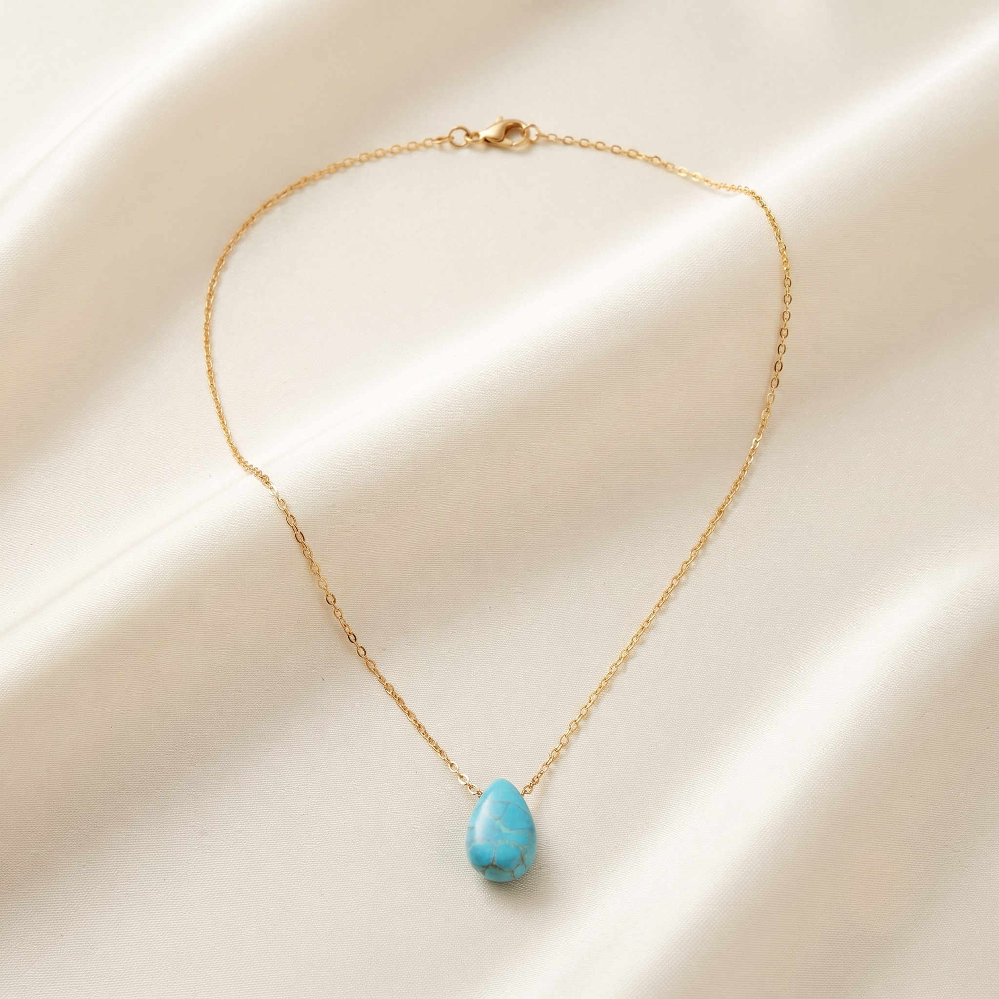 18K Gold Plated Necklace Luxury Pendant Necklace for Women