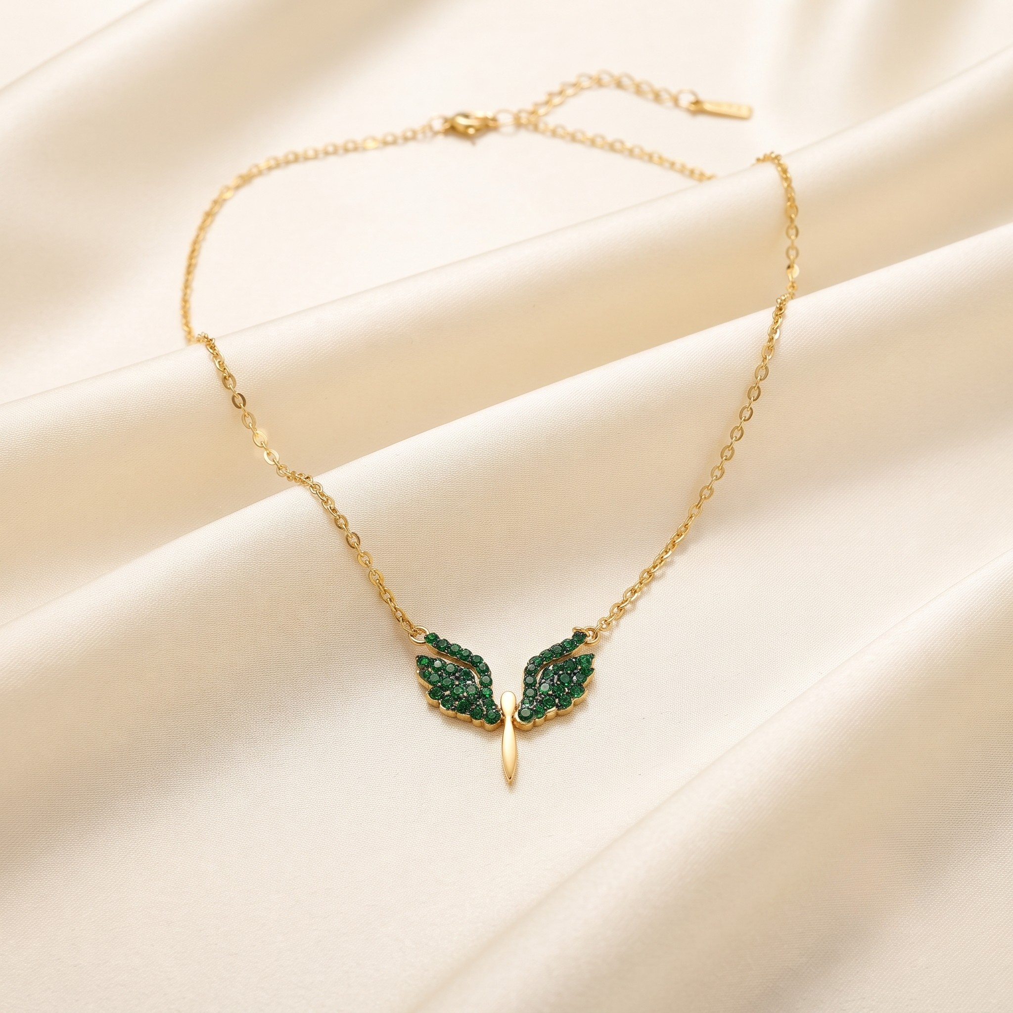 Emerald Wings Pendant