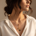 Noir Roman Y-Necklace