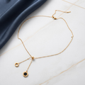 Noir Roman Y-Necklace
