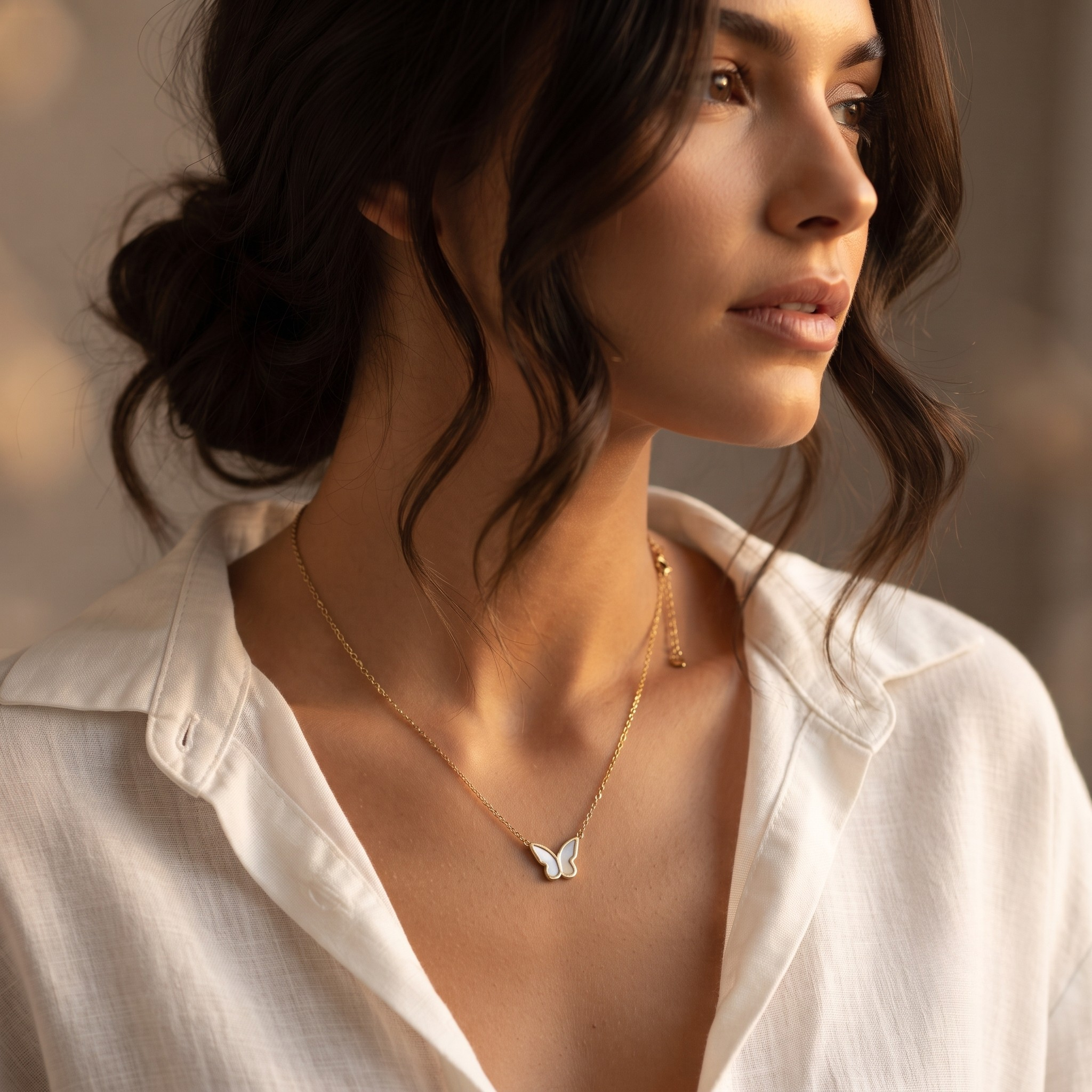 Ethereal Butterfly Pendant