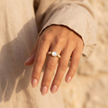 18K Gold Plated Ring Elegant Luxury Ring for Women
