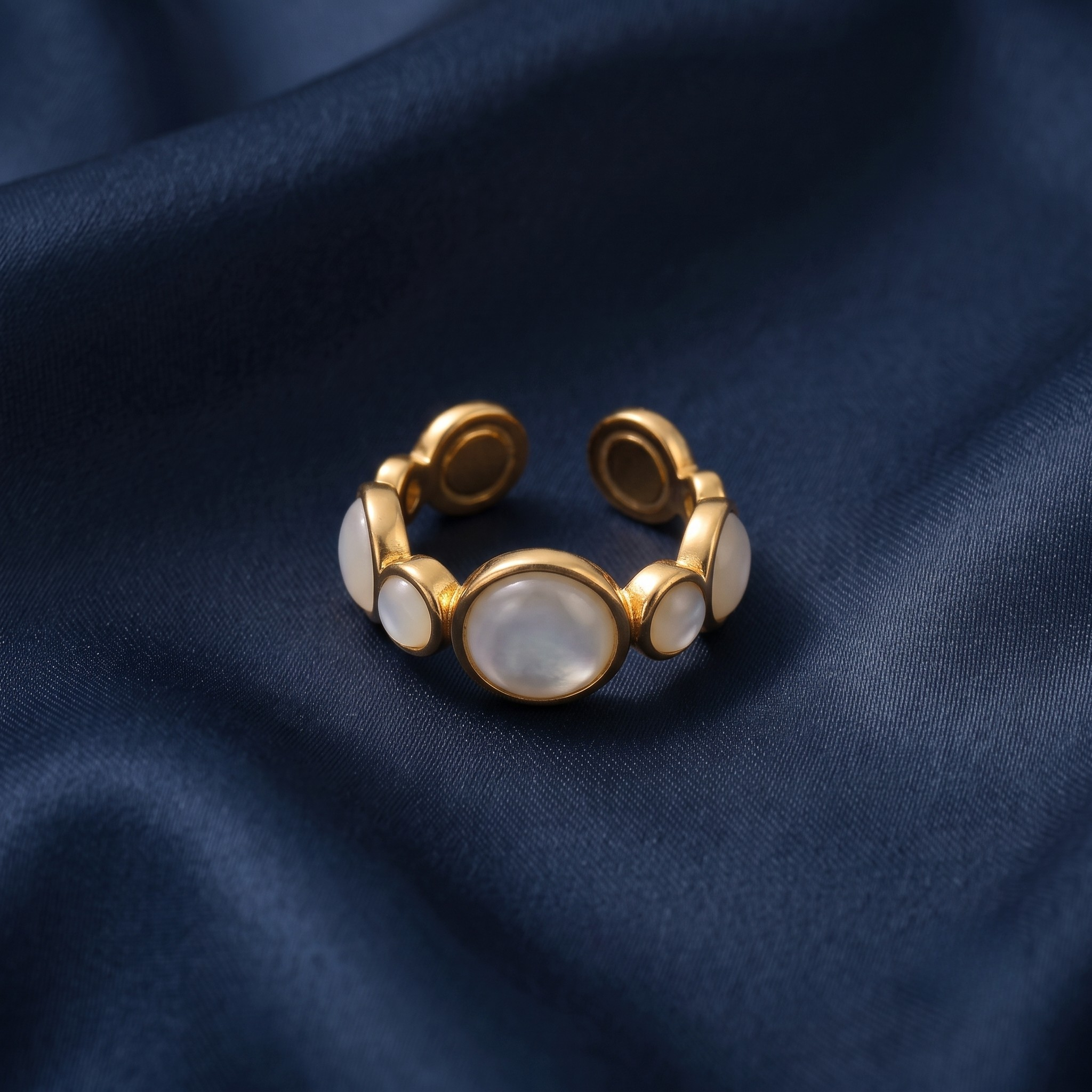 18K Gold Plated Ring Elegant Luxury Ring for Women