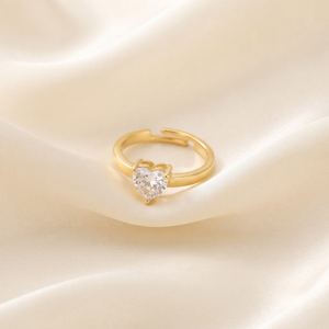 18K Gold Plated Ring Elegant Luxury Ring for Women