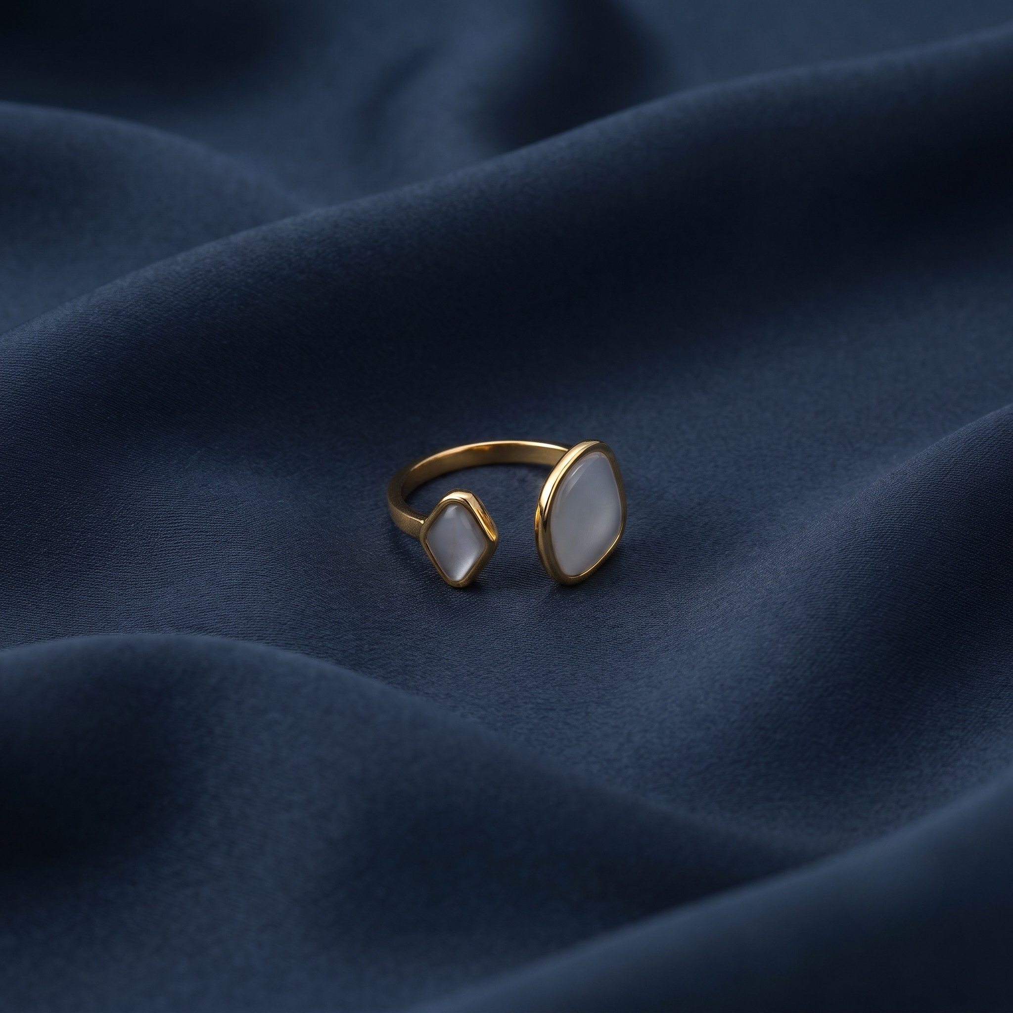 18K Gold Plated Ring Elegant Luxury Ring for Women