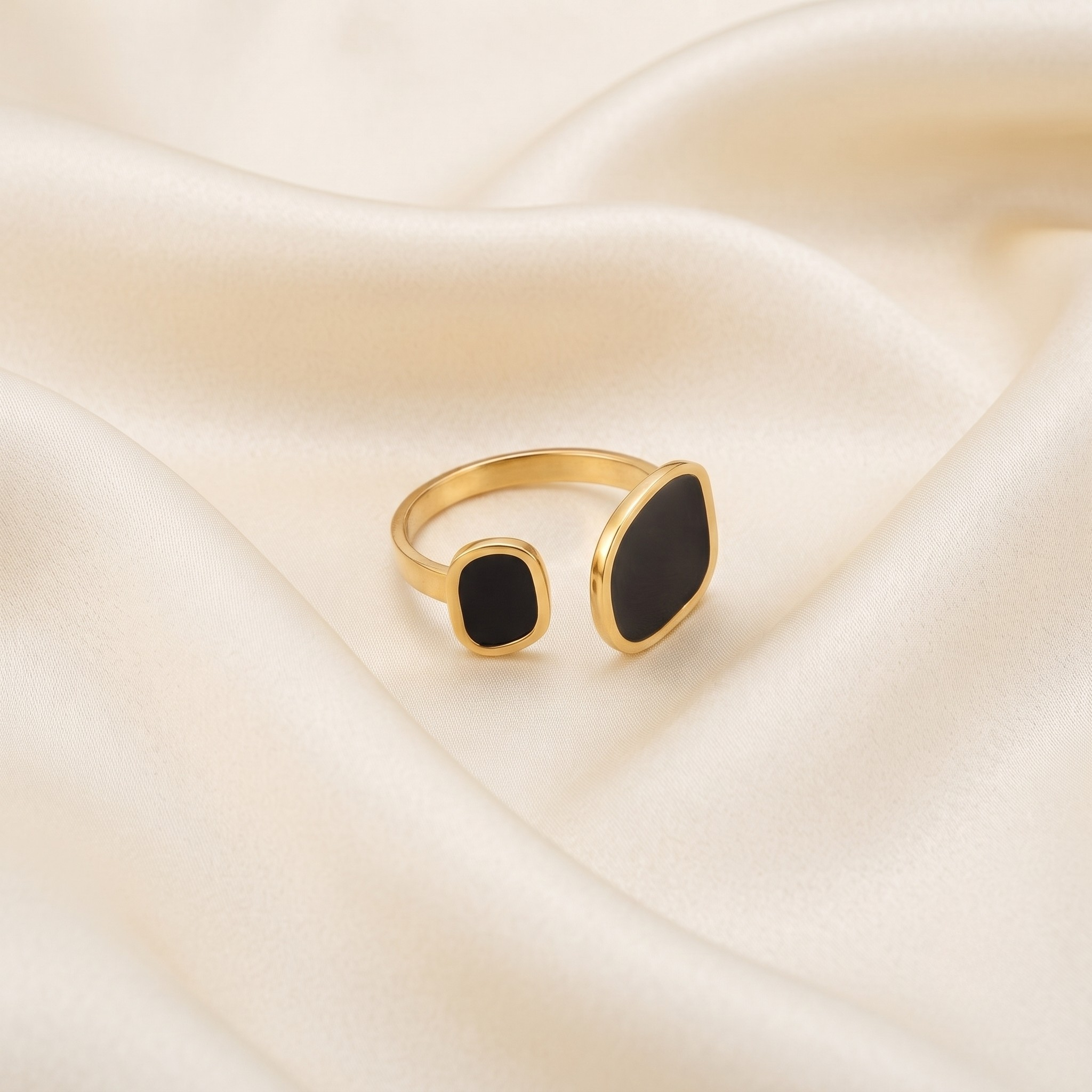 18K Gold Plated Ring Elegant Luxury Ring for Women