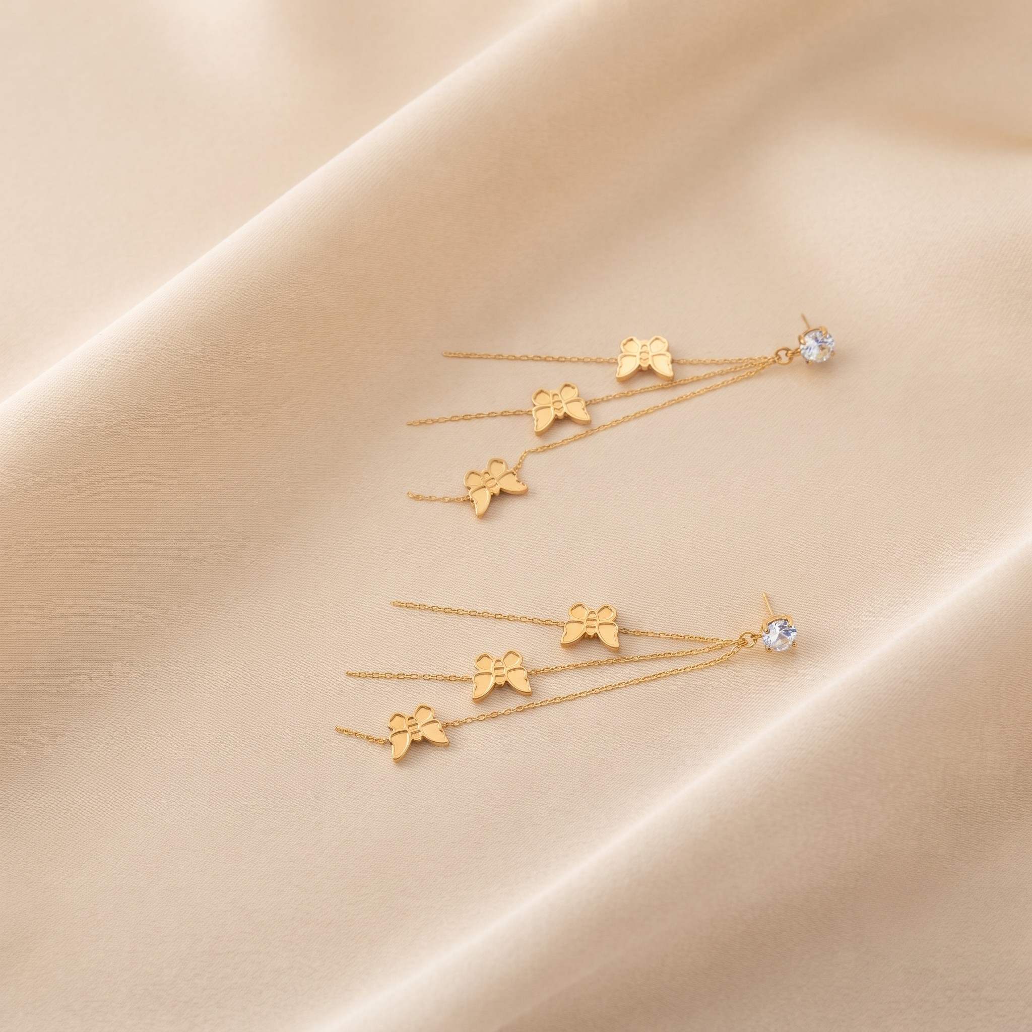 18K Gold Plated Earrings Luxury Statement Earrings for Women